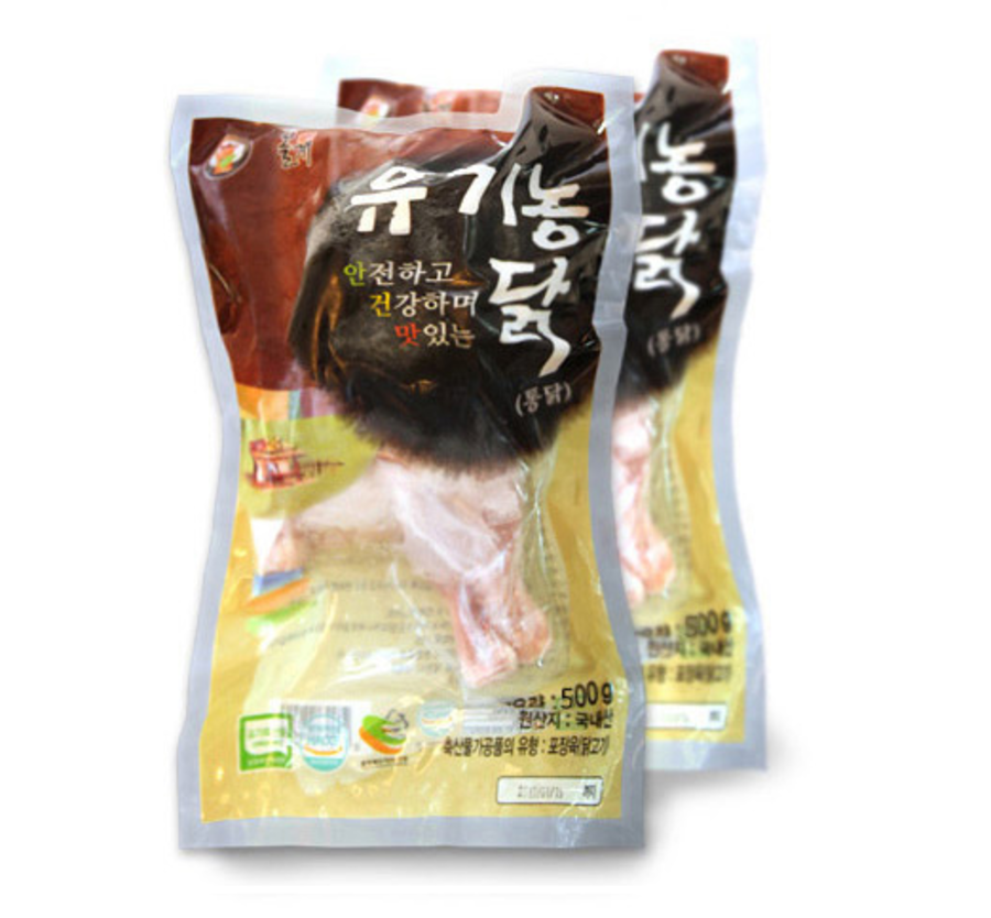유기농 삼계닭(1마리/500g)