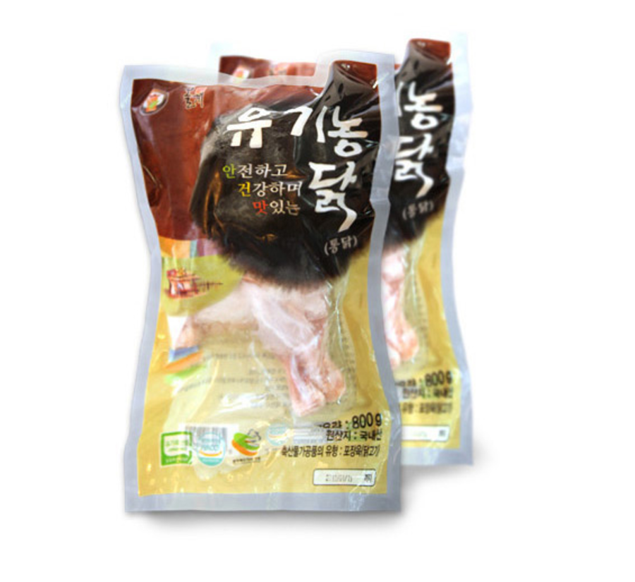 유기농 통닭(1마리/800g)